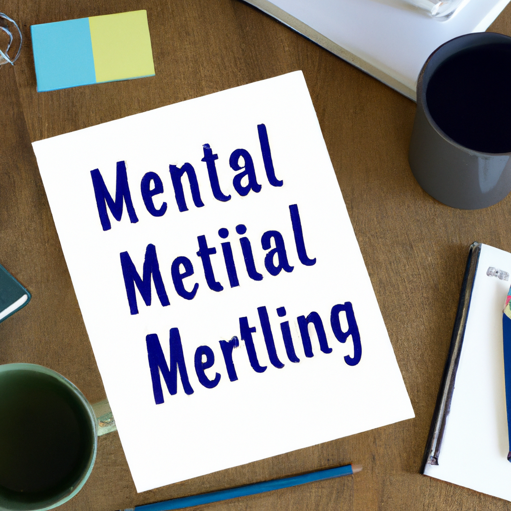 Mental Health at Work: Creating a Supportive Workplace Environment