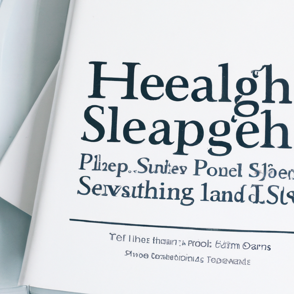 Sleep Hygiene: Healthy Habits for Better Sleep
